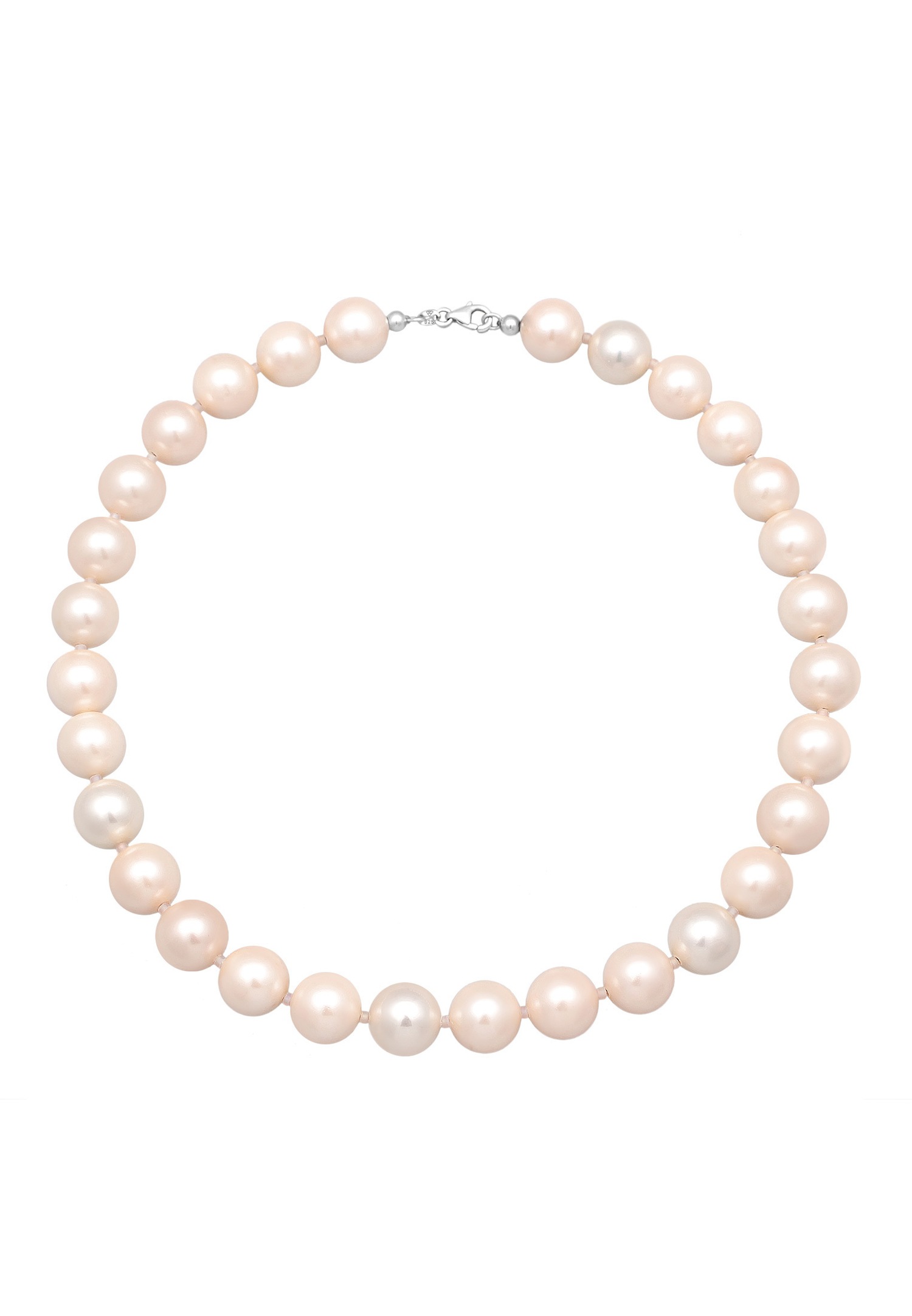 Elli Femmes Tendance vintage avec perles de coquillage en argent sterling 925