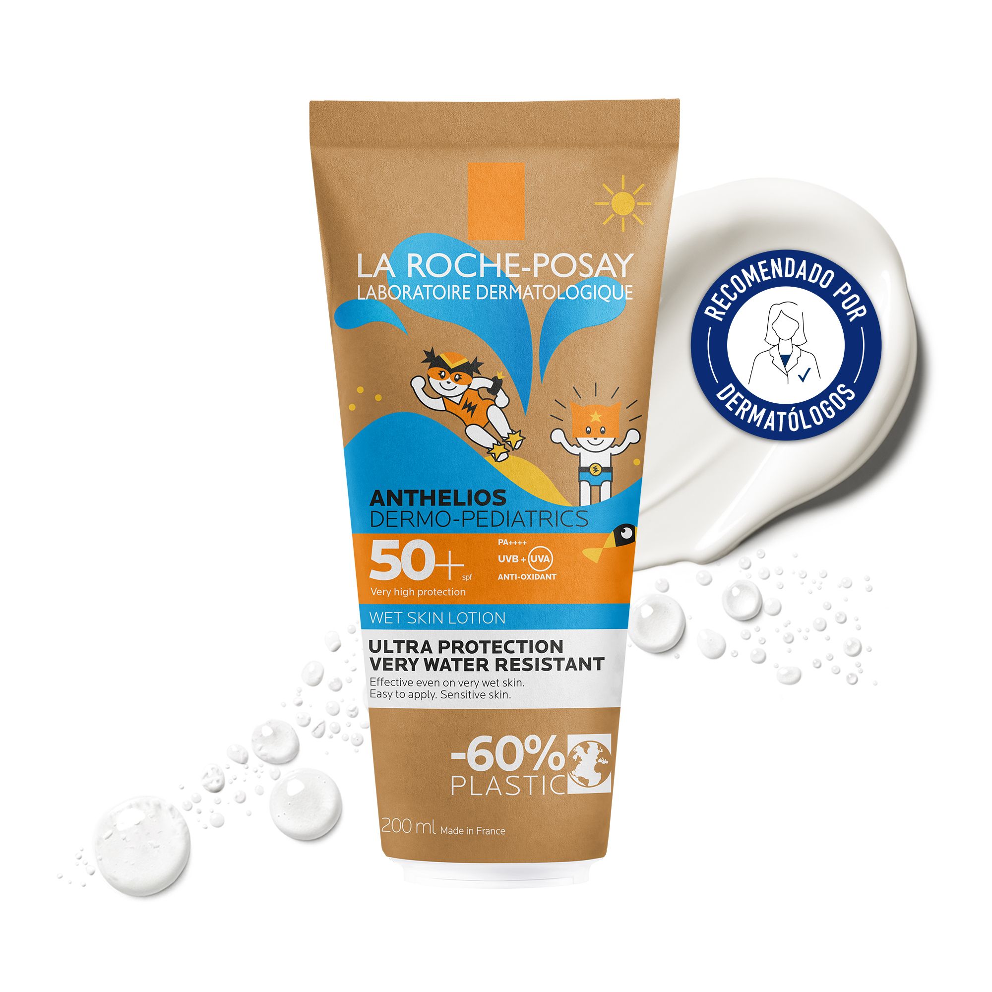Anthelios Dermo-Pediatrics SPF50 saules aizsargkrēms bērniem Saules aizsargkrēms no aptiekas