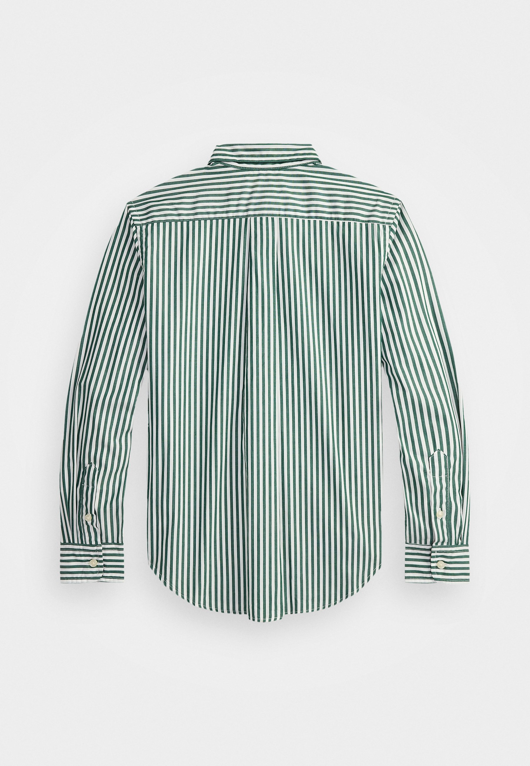 Polo Ralph Lauren gestreept katoenen poplin overhemd - Shirt - new forest/wit