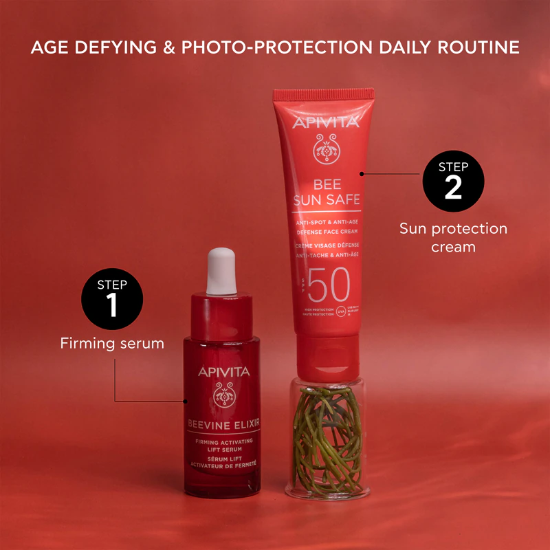 Apivita Bee Sun Safe Anti-Spot and Anti-Age Face Cream SPF 50