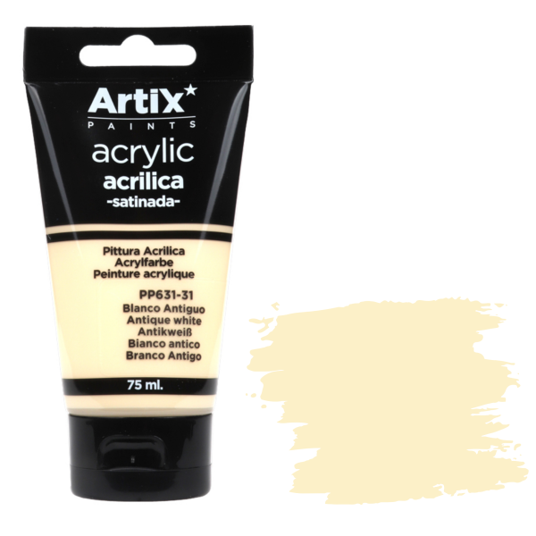 Farba akrylowa Artix PP631-31 ANTIQUE WHITE 75ml