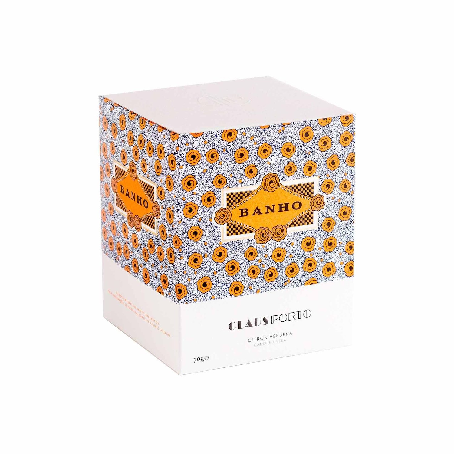 Claus Porto Kerze Lemon Verbena Kúpeľ Kerze - 70 g