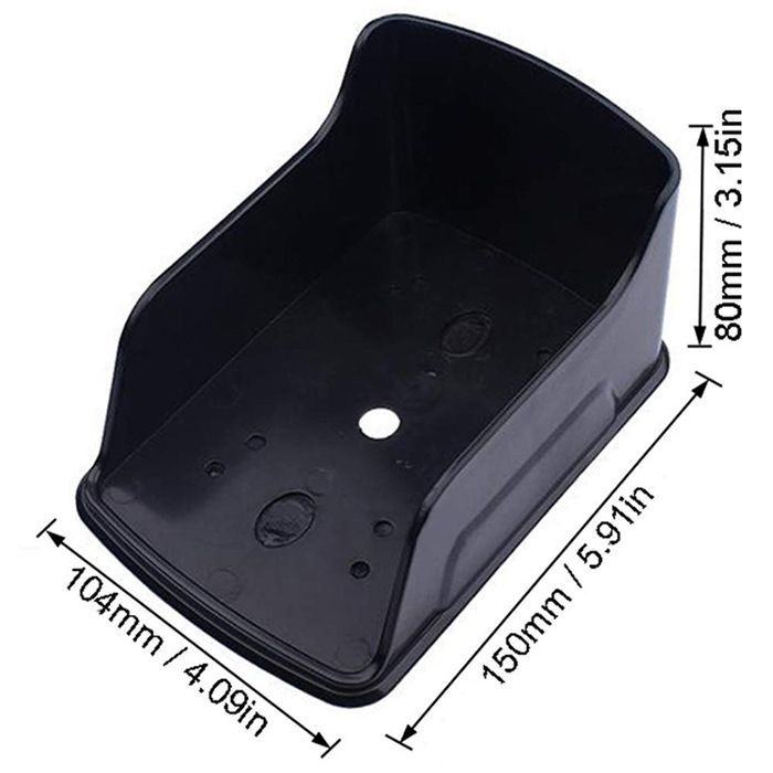 Funda impermeable para timbre - AIMOONSA - Universal - Impermeable - Protección solar - Plástico ABS