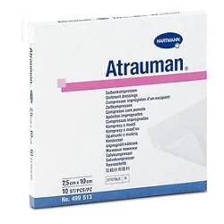 HARTMANN Atrauman-Gaze 7,5 x 10 cm 10 Stück