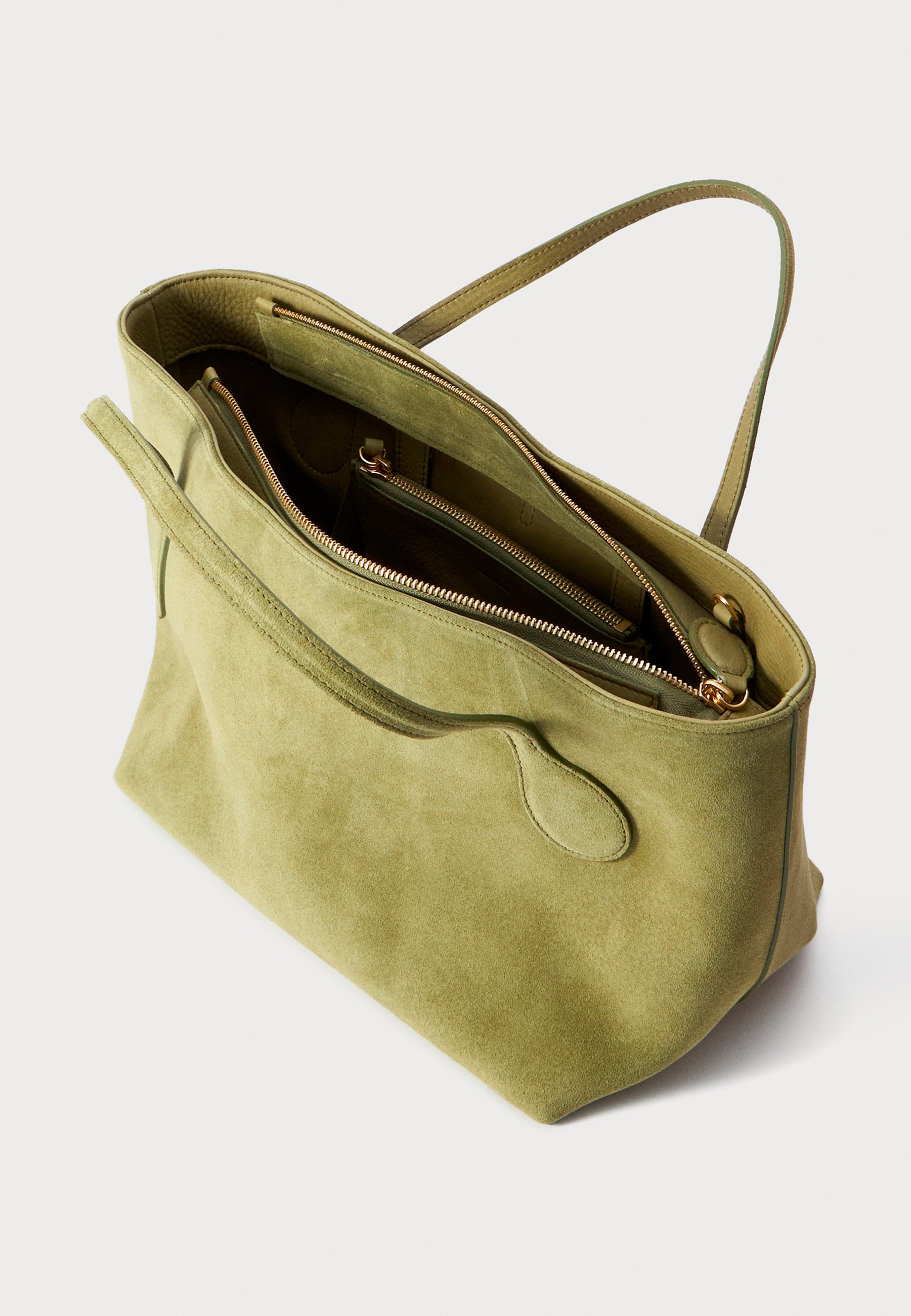 Liffner PETITE PENNE TOTE - Handtas - kruiden