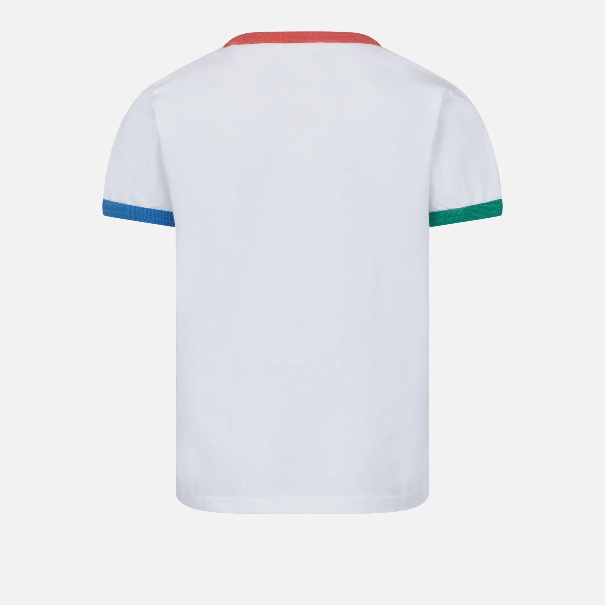 Katoenen T-shirt voor meisjes met borduurwerk