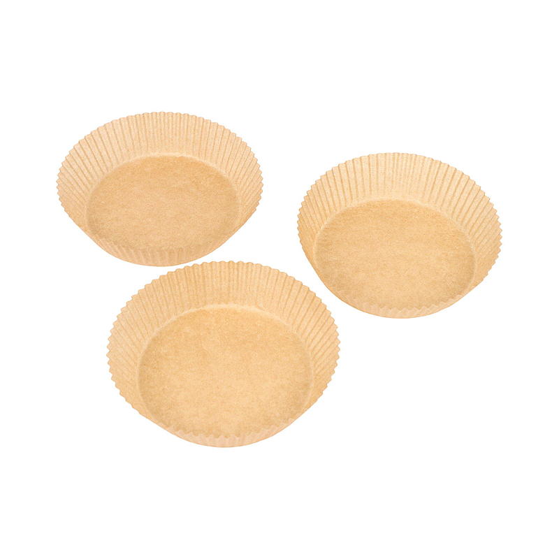 Bakepapir til kjøkken, 50 stk., 16 cm, til airfryer