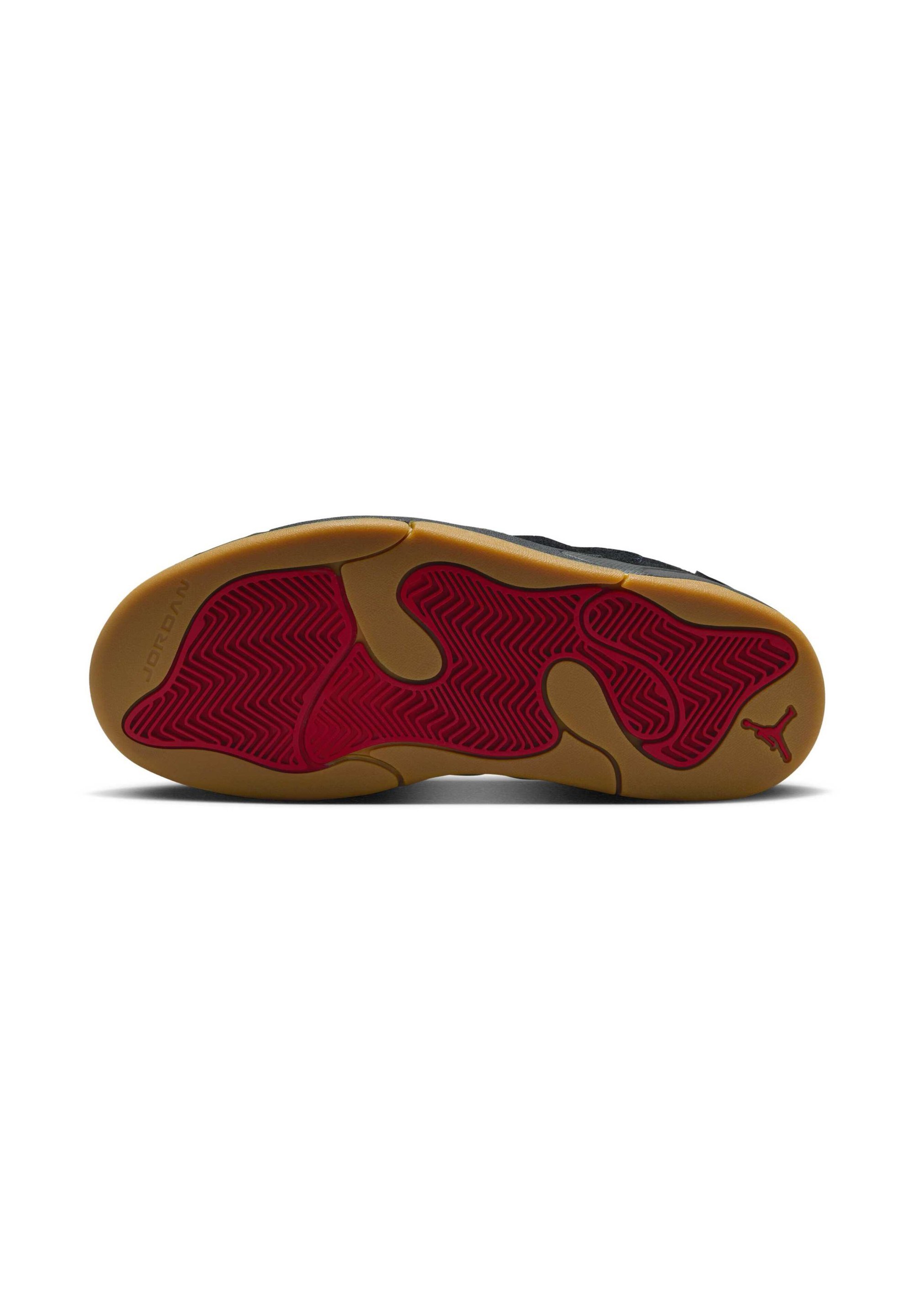 Jordan JORDAN SESSION BG UNISEX - Sneakers - zwart/varsity rood gum lichtbruin wit