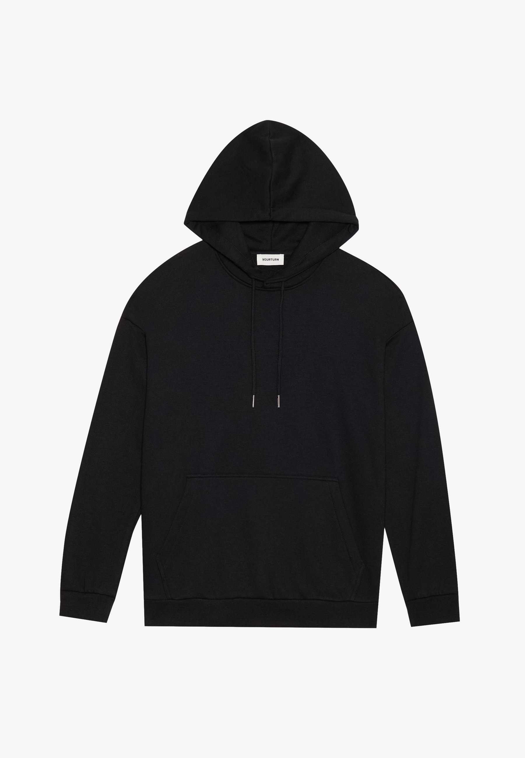 YOURTURN UNISEXE - Sweat à capuche - noir