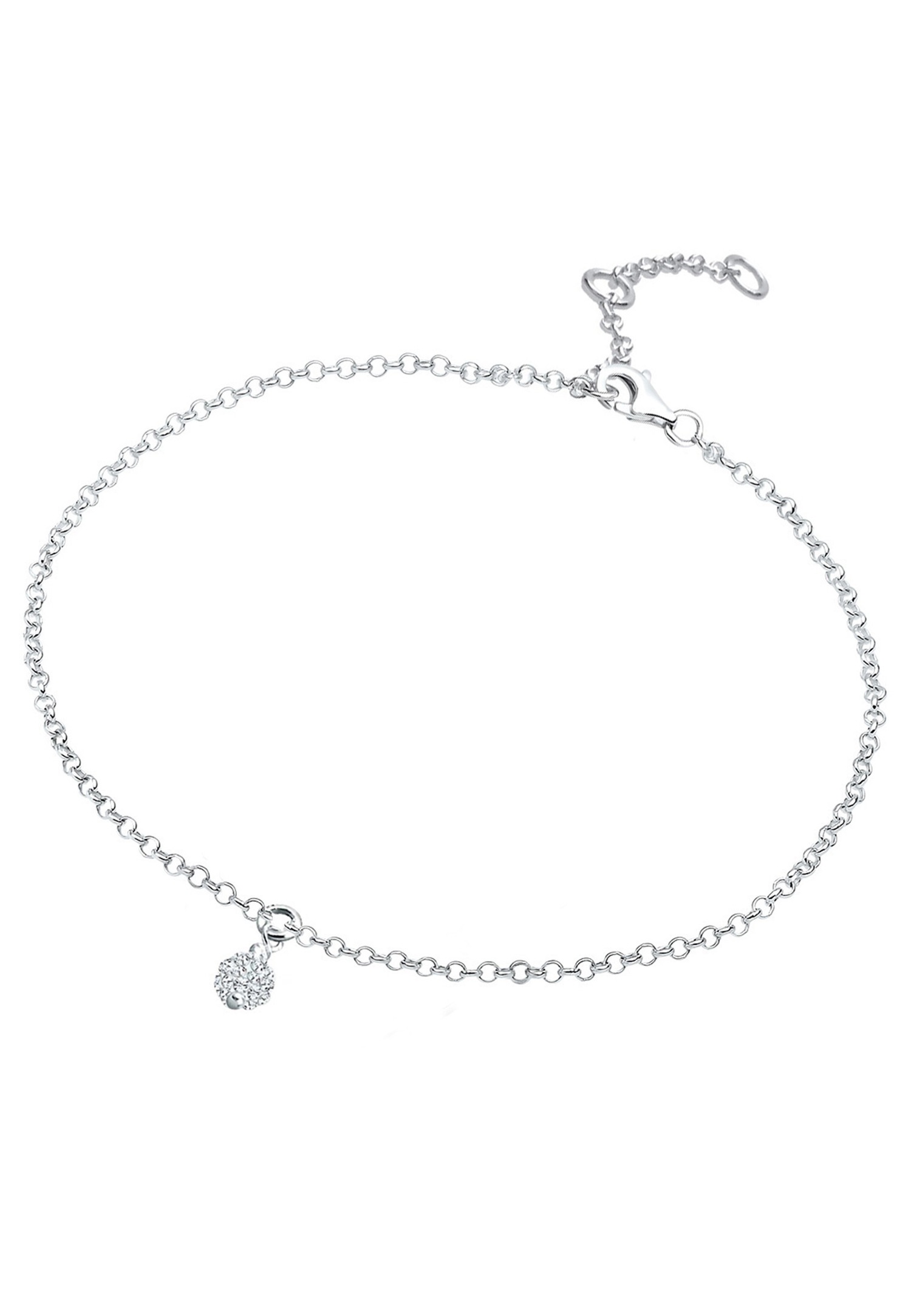 Elli Femmes boule avec cristaux en argent sterling 925