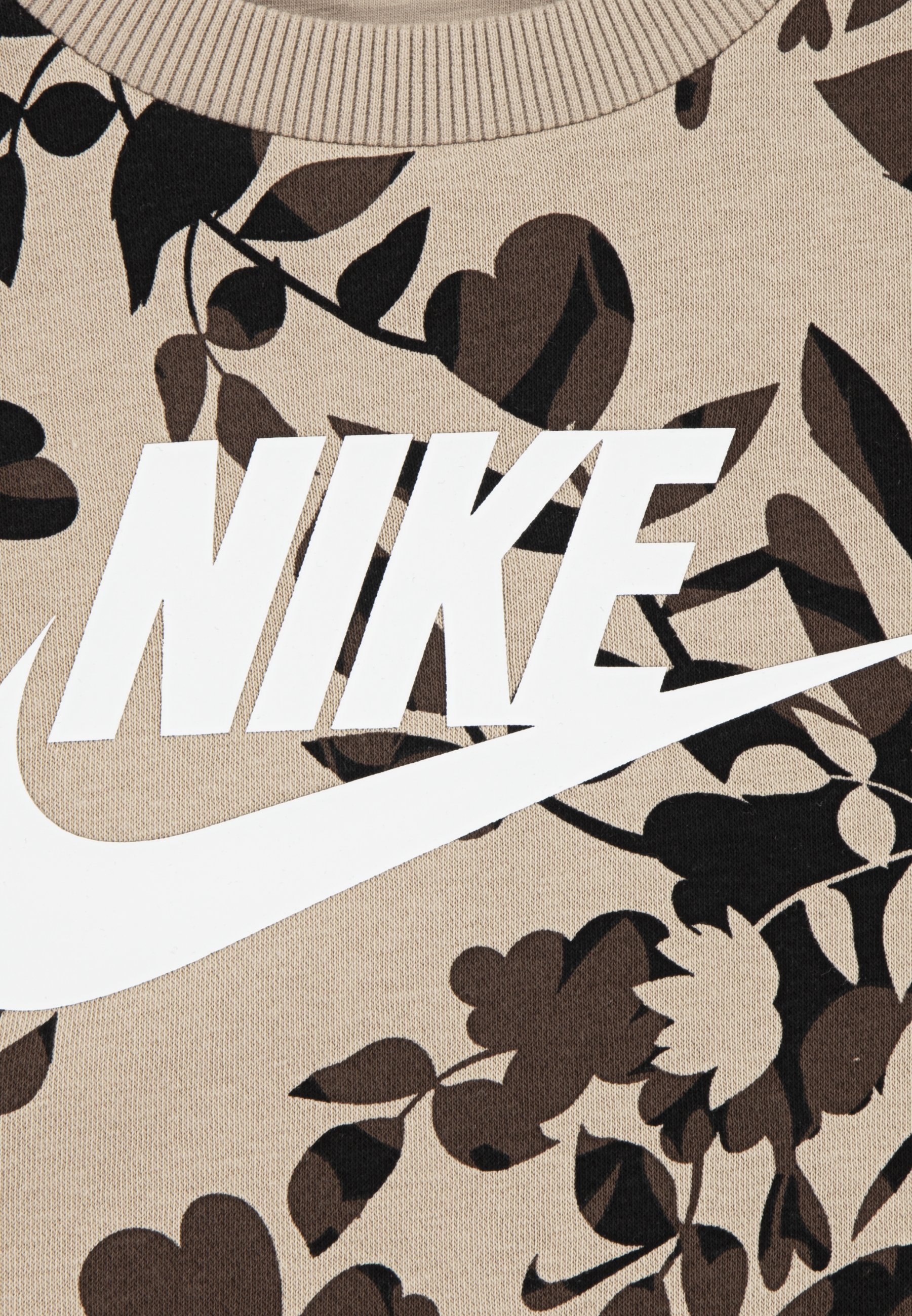 Nike Sportswear FLORAL CREW - Trainingspak - beige