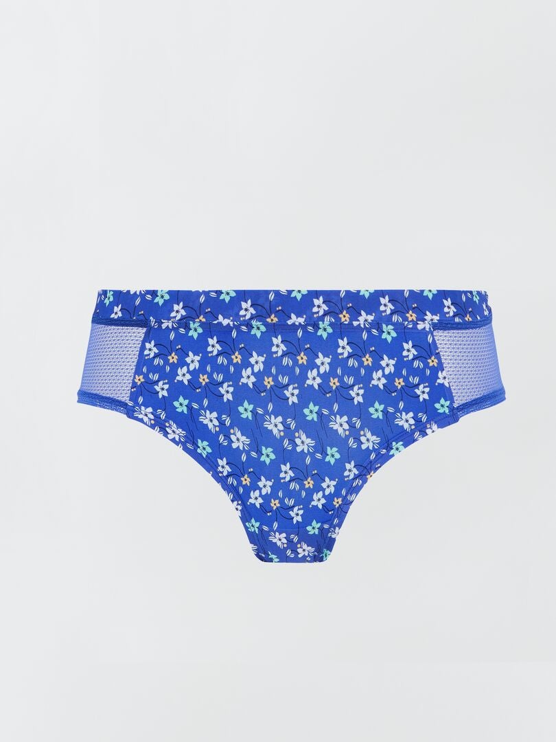 Cuecas de tule 'Billet doux' - AZUL