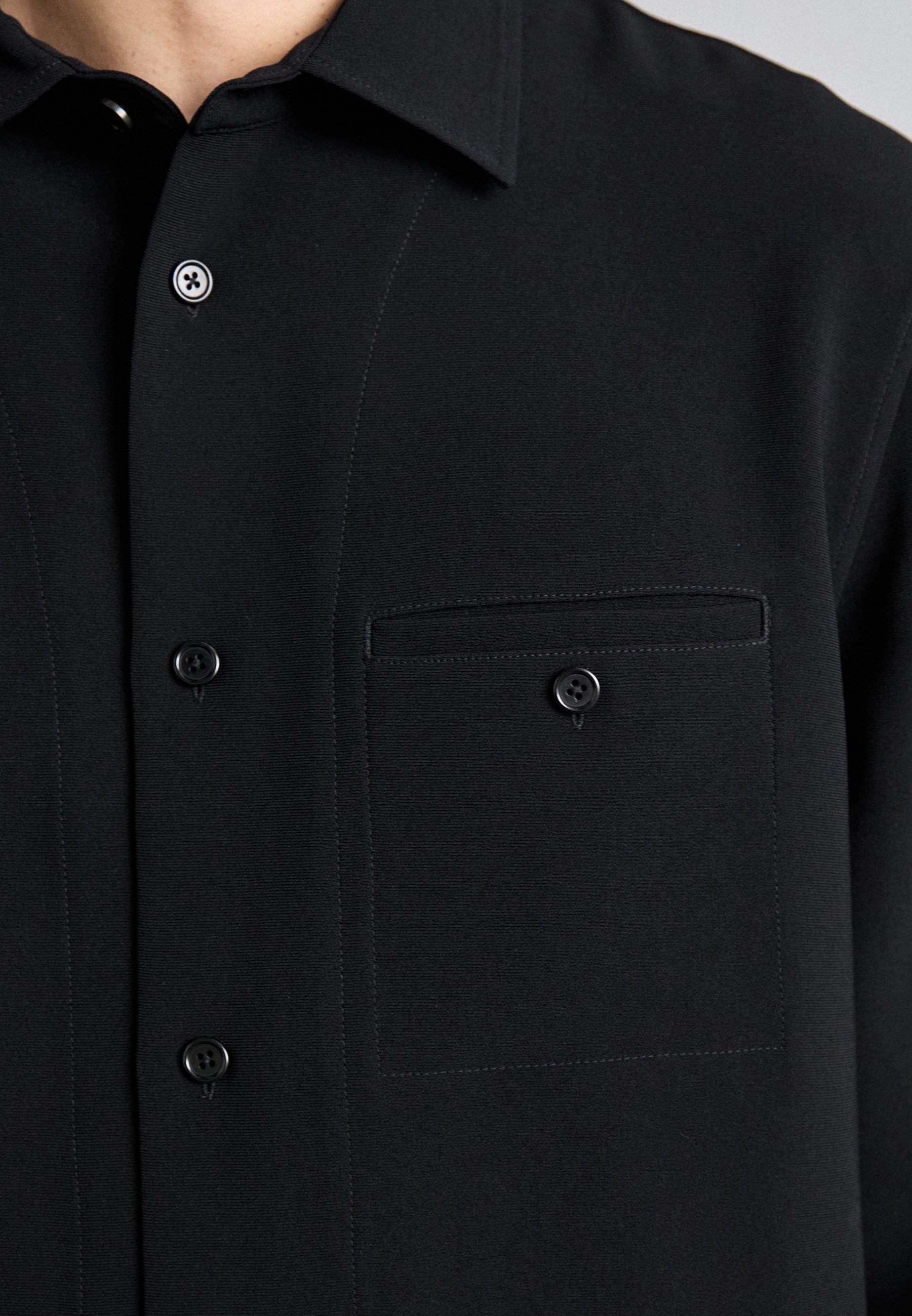 Filippa K BLAKE OVERSHIRT - Licht jasje - zwart