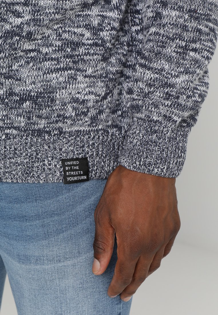 Sweat à capuche Pier One - bleu foncé