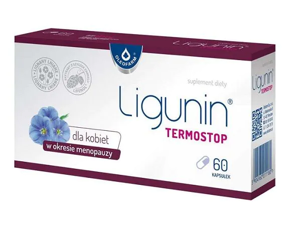 Ligunin Thermostop, Preparat łagodzący objawy menopauzy, Kapsułki