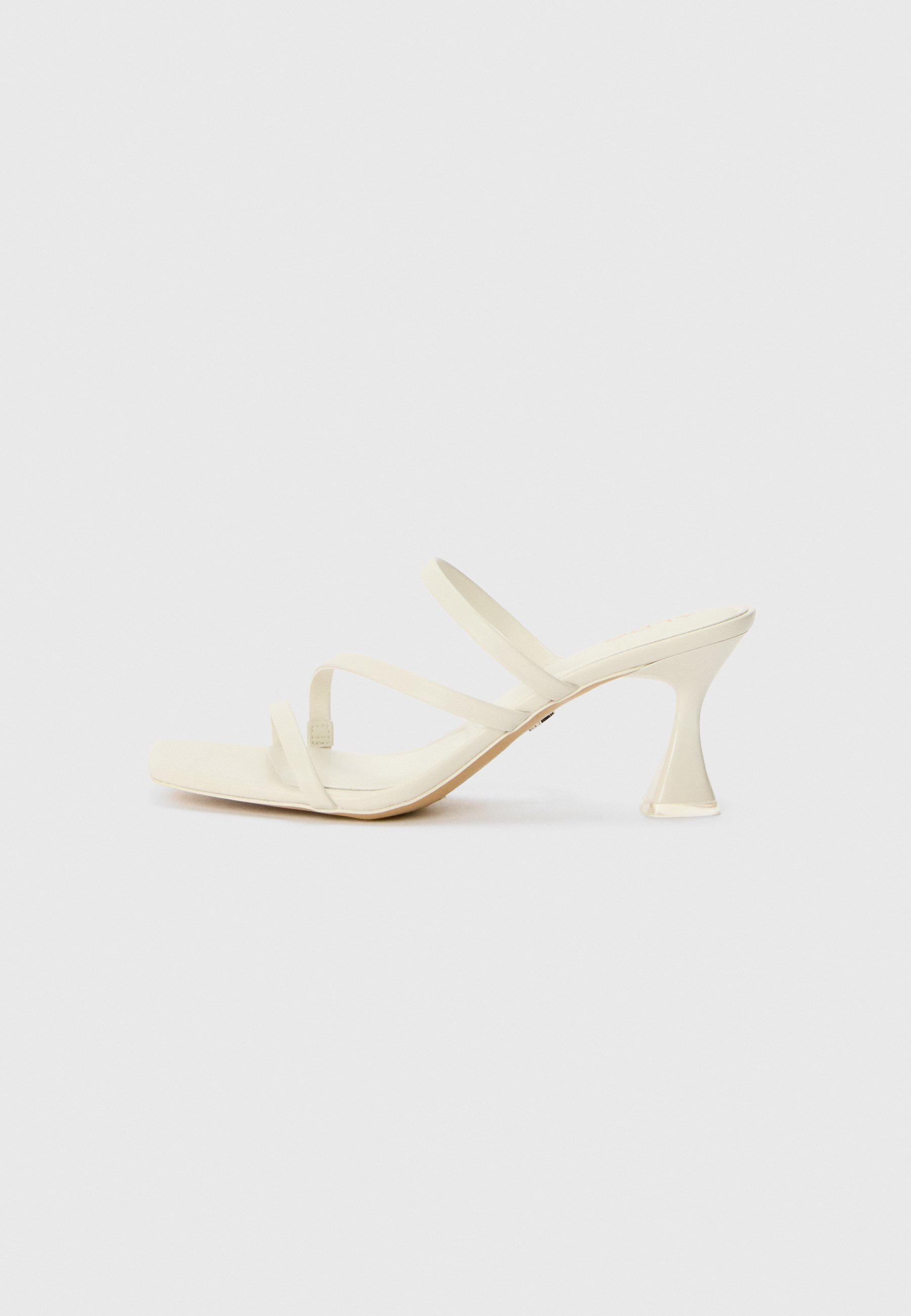 ALDO JEWELLA - Pantoletten mit Absatz - weiß/beige