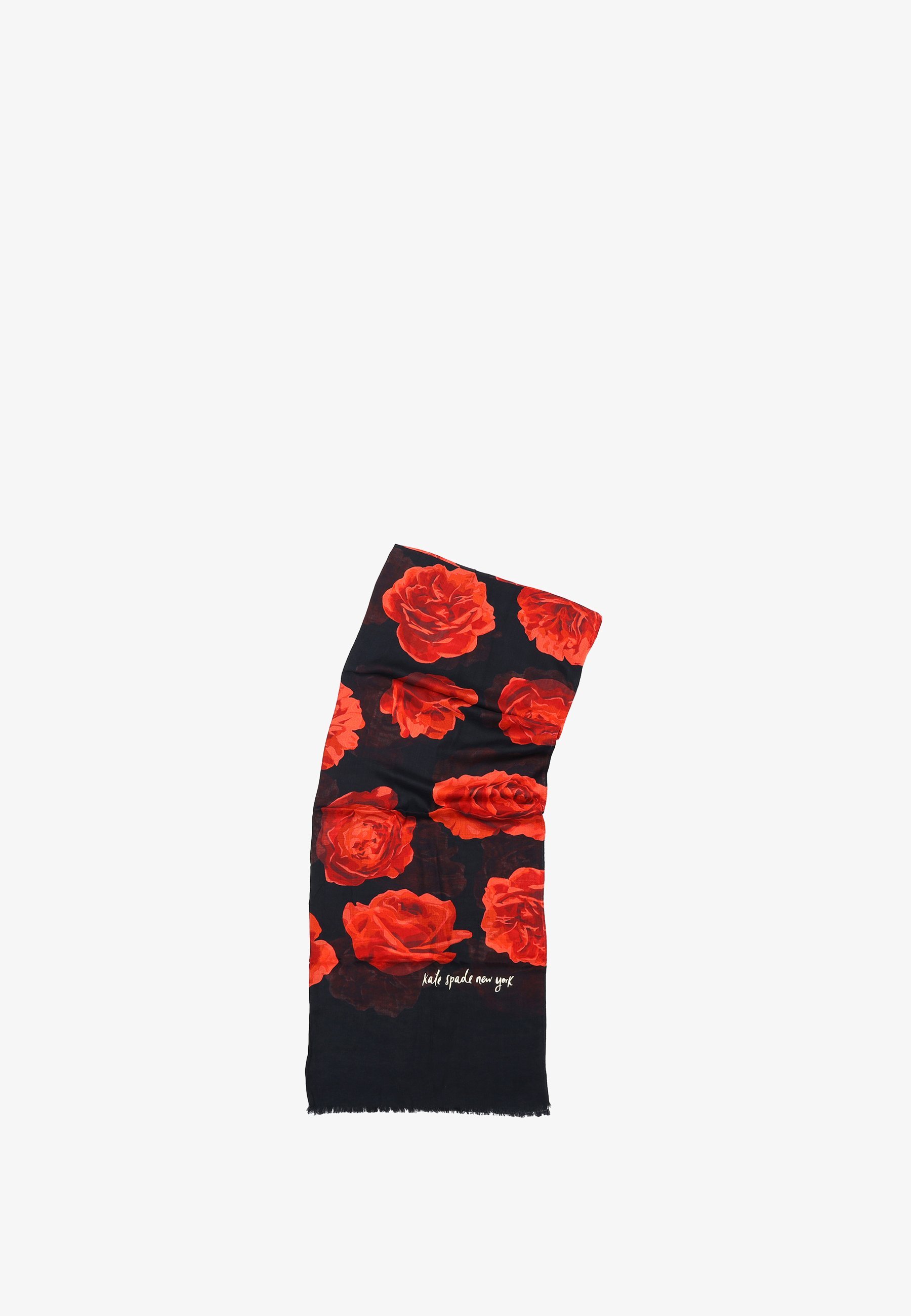 Kate Spade New York CHARMING ROSE OBLONG - Foulard - marineblauw