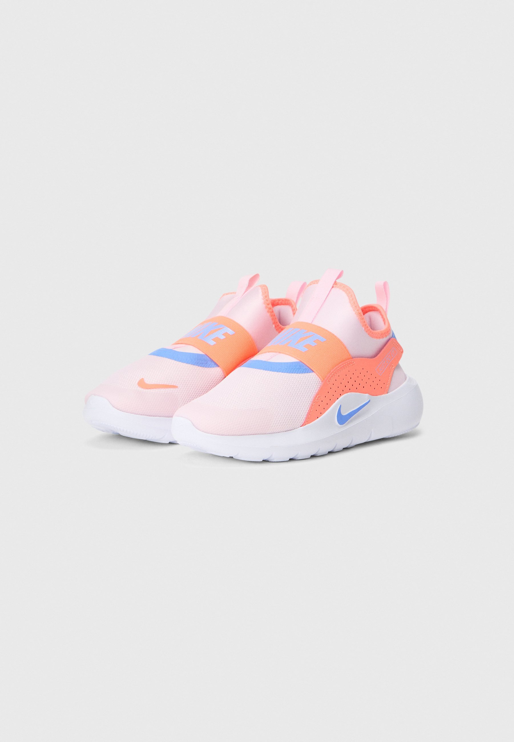 Nike Performance FLEX RUNNER 4 UNISEXE - Chaussures de running sur route - mousse rose/bleu roi/mangue/blanc