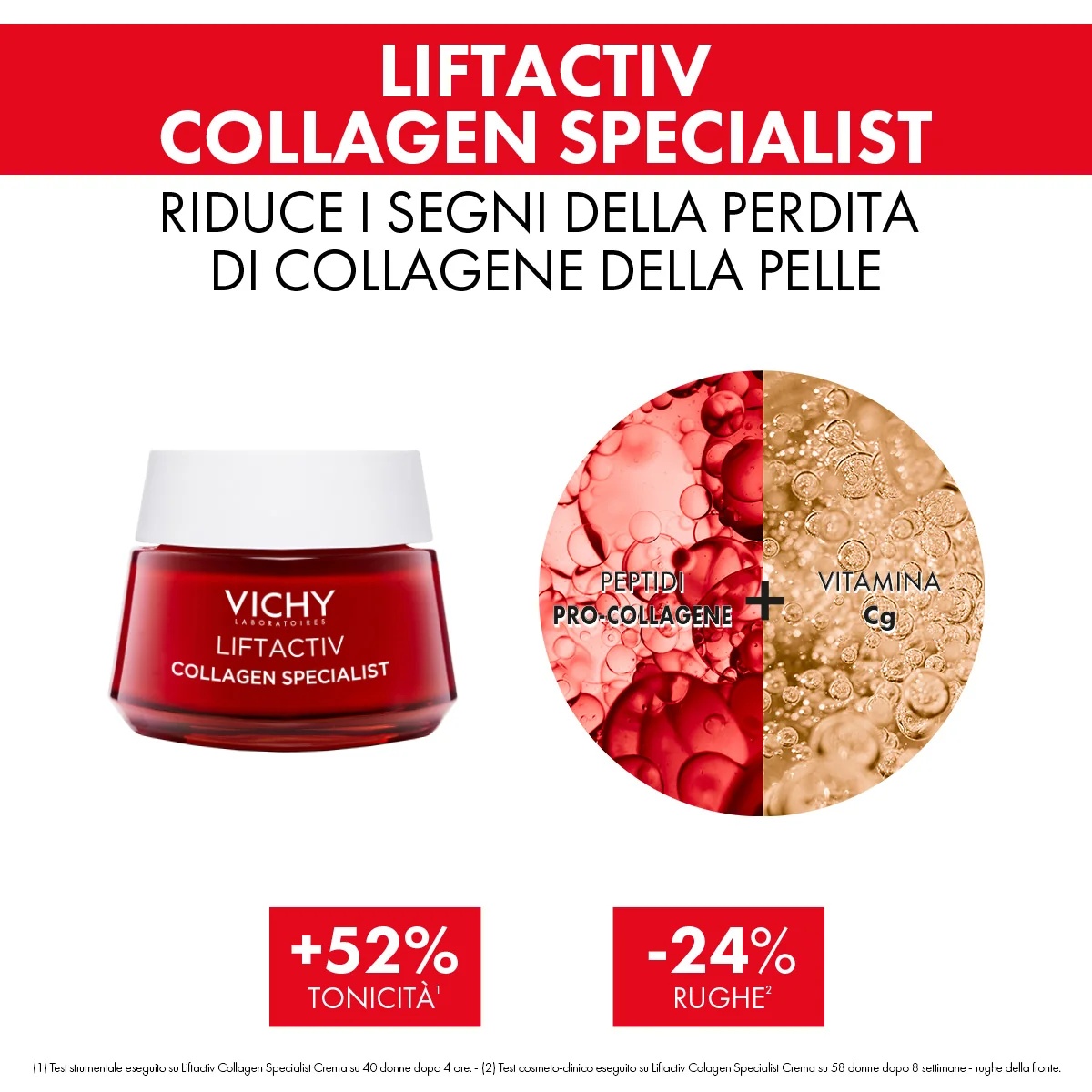 VICHY Vichy Liftactiv Specialist Set Serum tegen huidimperfecties 5 ml + Dagcrème 50 ml + Dagcrème UV-age SPF 50+ 15 ml