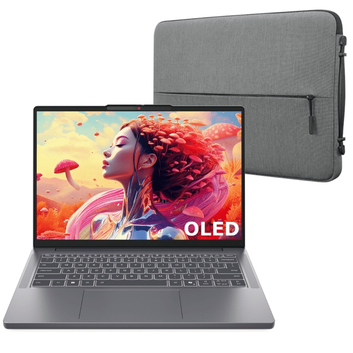 Portátil LENOVO IdeaPad Slim 3 14IRH10 | Sin Windows - Pantalla OLED WUXGA de 14'' - Procesador Core i5-13420H - 16 GB de RAM - SSD de 512 GB + Cubierta
