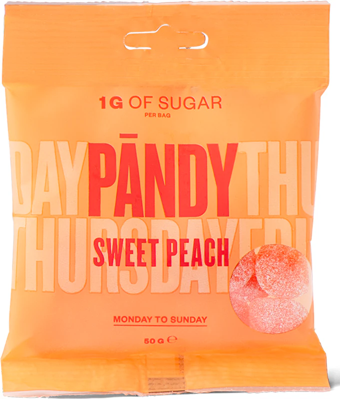 Pändy Candy Sweet Peach Geleebohnen