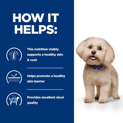 Hill's Prescription Diet Canine z/d Mini Originalfôr for hunder med matallergi