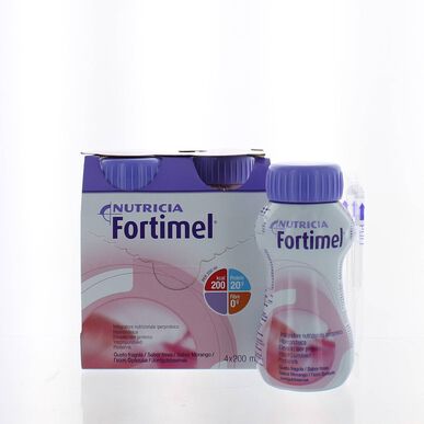 Fortimel Fortimel Proteic Mansikka 4x200 ml 4x200 ml