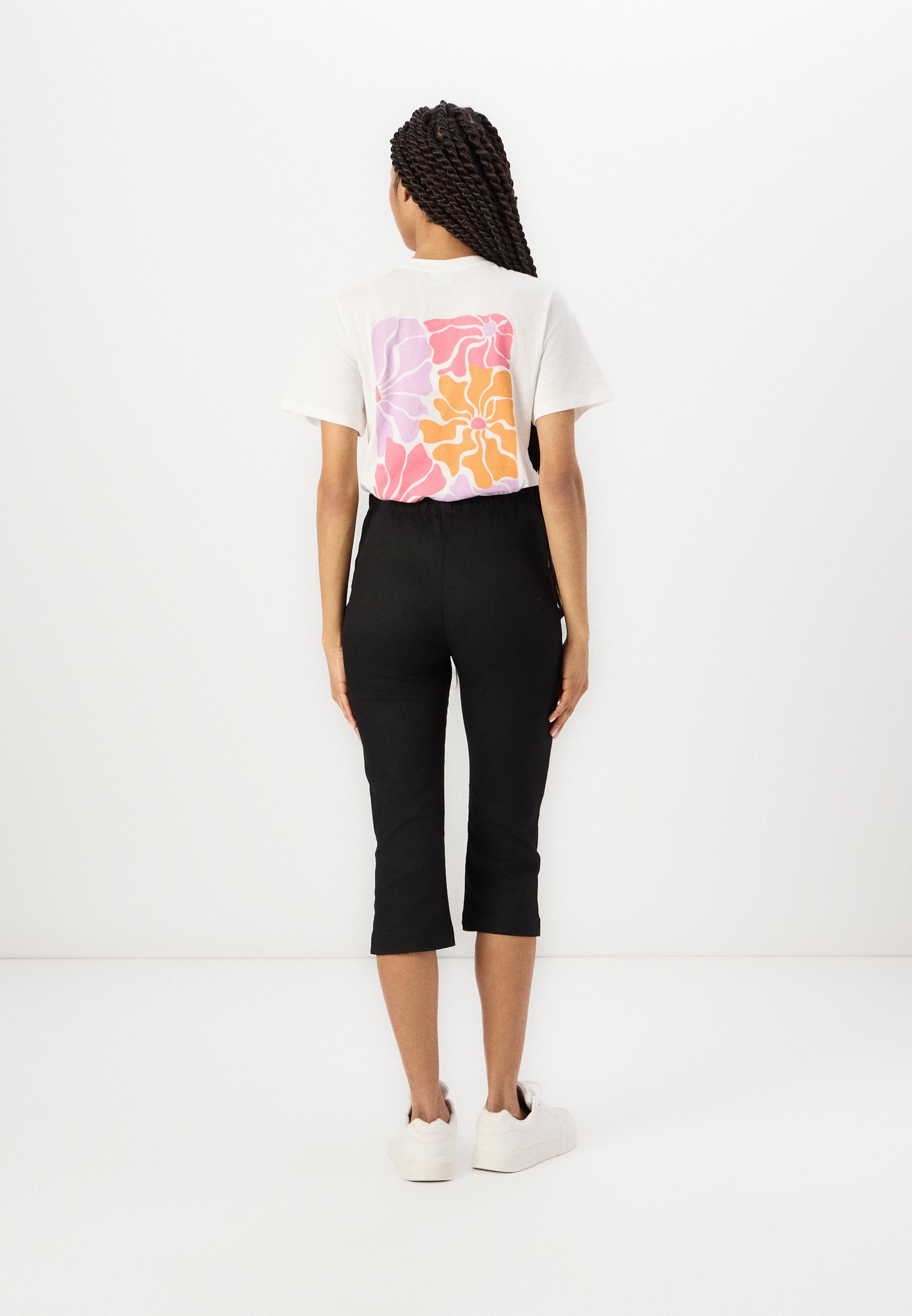Calça Capri Slim MAMALICIOUS MLJASMINE - Calça - preta