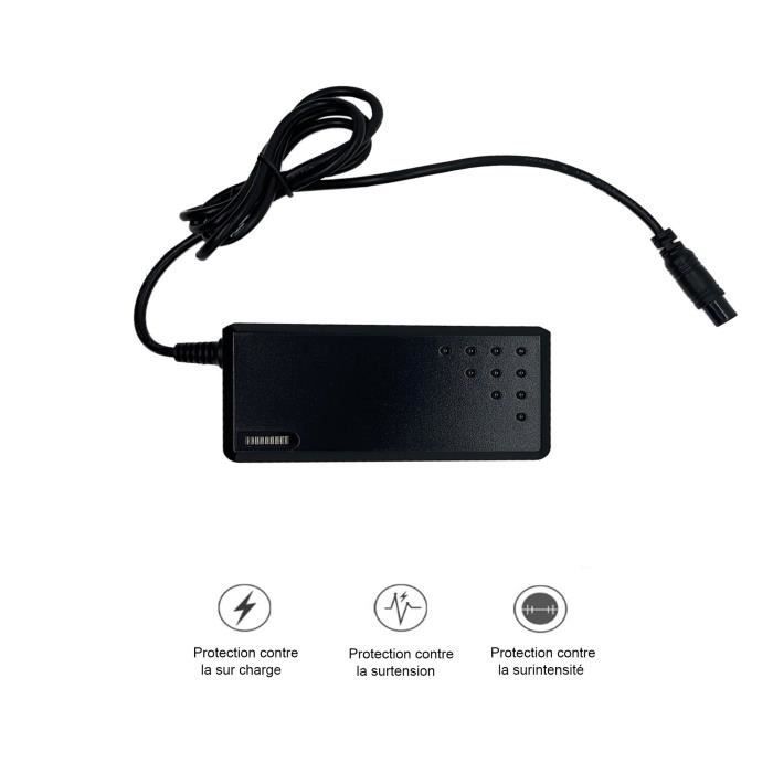 Chargeur 29,4V (2 pins)/Charger 29,4V (2 pins) Hoverboard- Piece trottinette élèctrique UrbanGlide