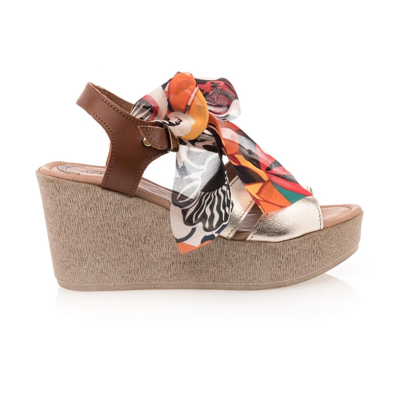 Sandali da donna gialli / Scarpe aperte in punta