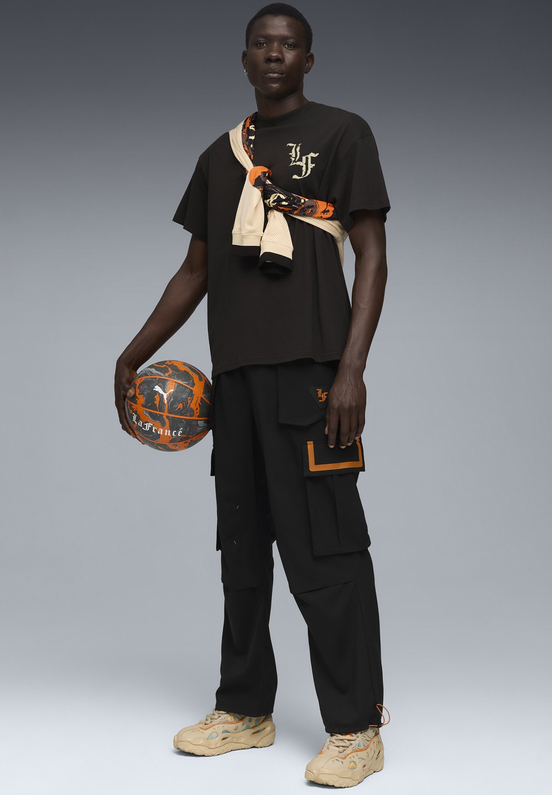 Puma LAFRANCÉ HEEM - Spodnie - black