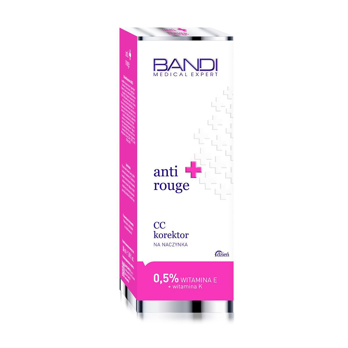 Bandi ansiktsconcealer för kapillärer 50ml Anti Rouge