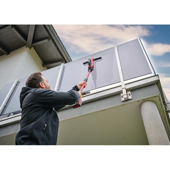 Einhell Teleskopgriffe für Einhell BRILLIANTO Fensterreiniger (mit Mikrofaserpad)
