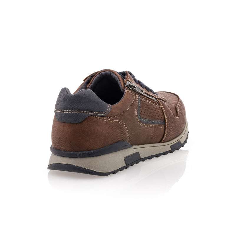 Zapatillas deportivas para hombre color marrón