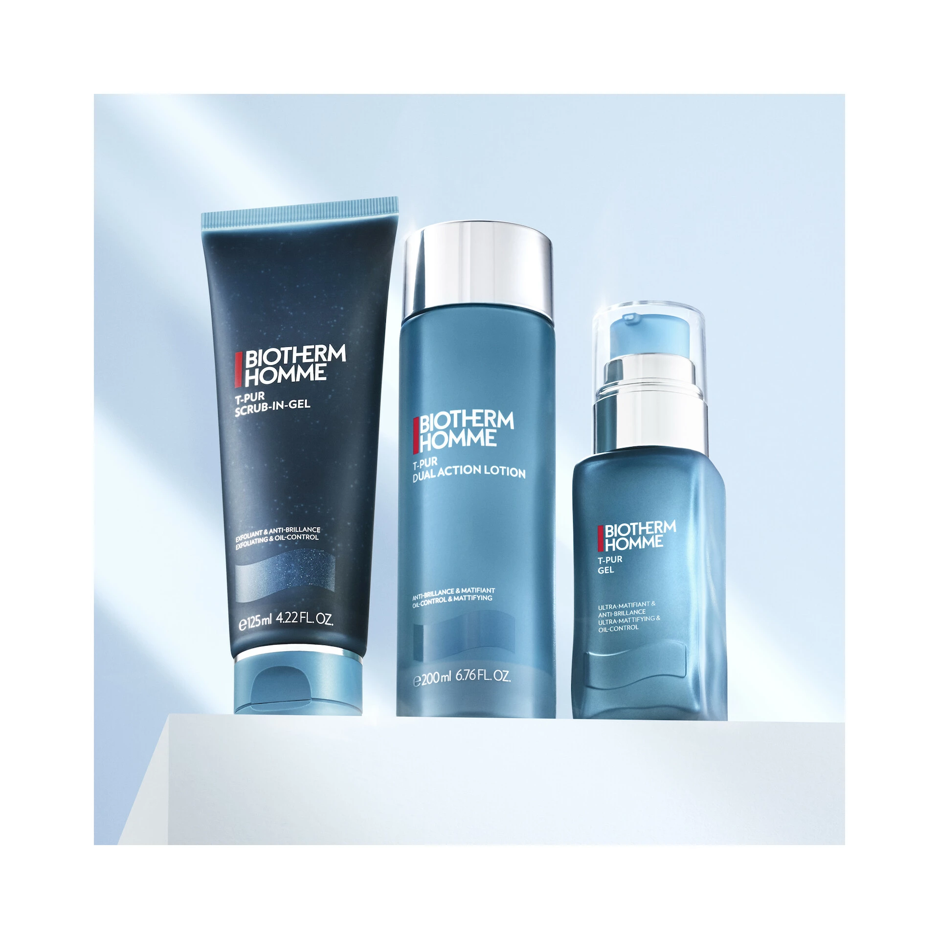 T-Pur sós géltisztító 125 ml - Biotherm Homme