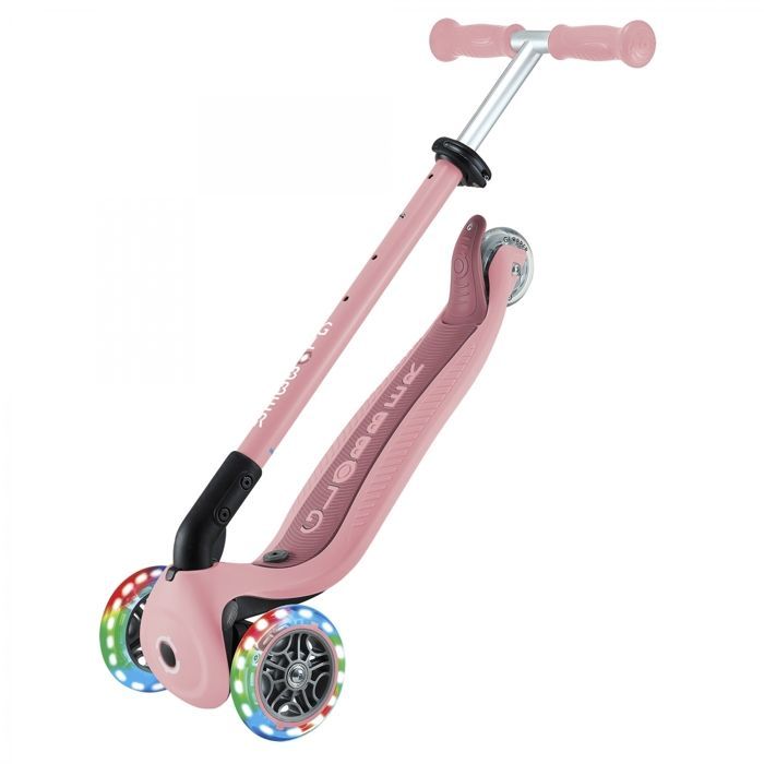 Globber - GO-UP ACTIVE LIGHTS Monopattino evolutivo - Rosa pastello