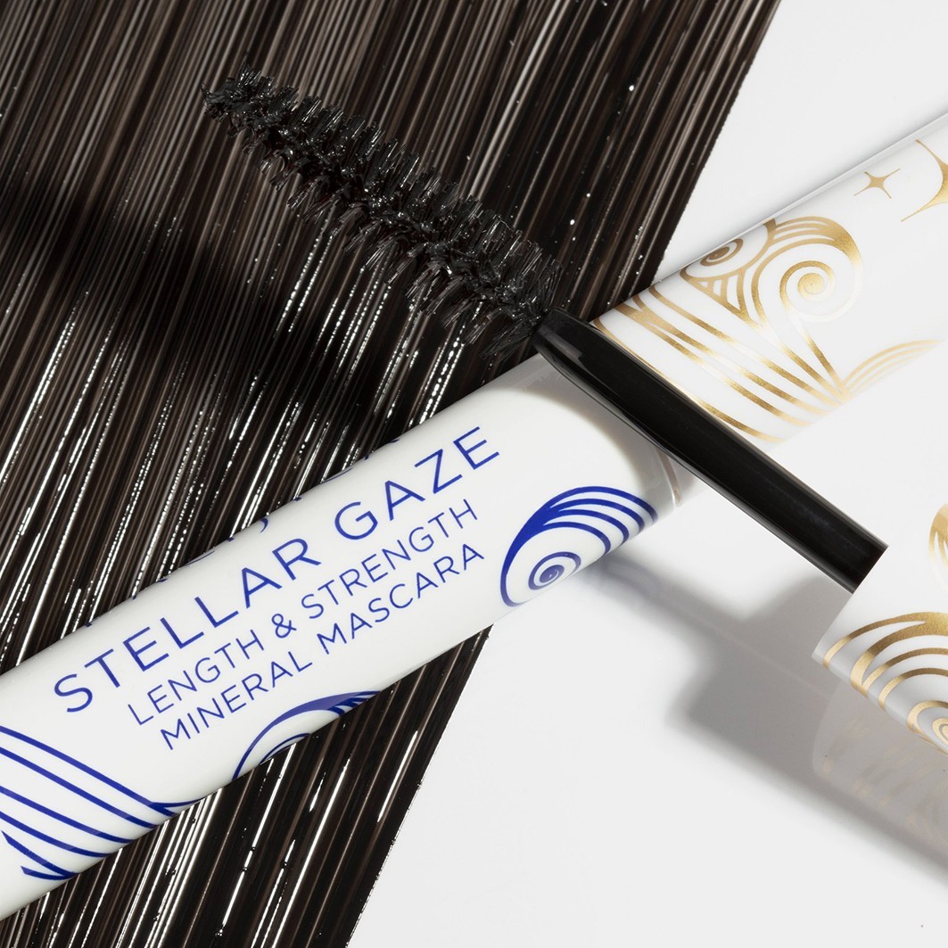 Mineralna maskara Pacifica Mascara Stellar Gaze za dolžino in moč - 7,1 g