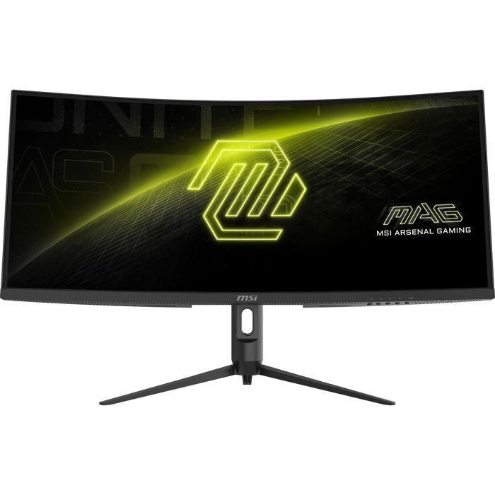Ecran PC Gamer Incurvé - MSI - 34'' - WQHD - 180Hz - Dalle VA - 1ms - Ajustable en hauteur - MAG342CQR E2