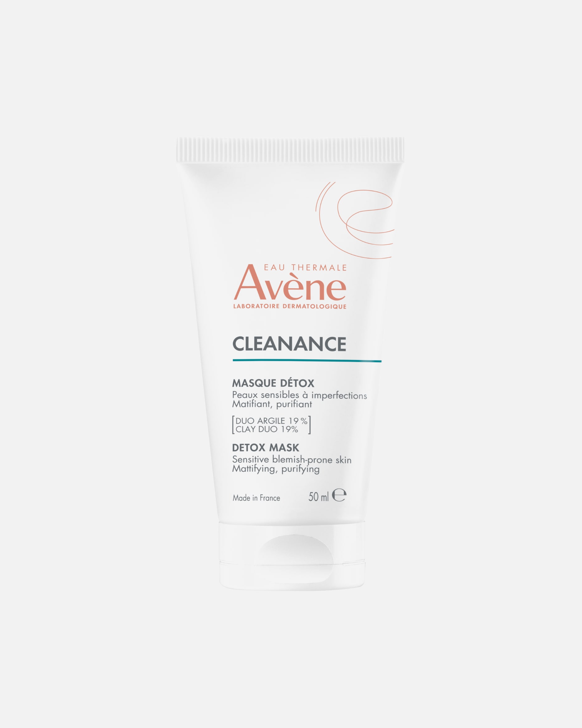 Máscara de Argila Avène Cleanance Detox - 12 ml