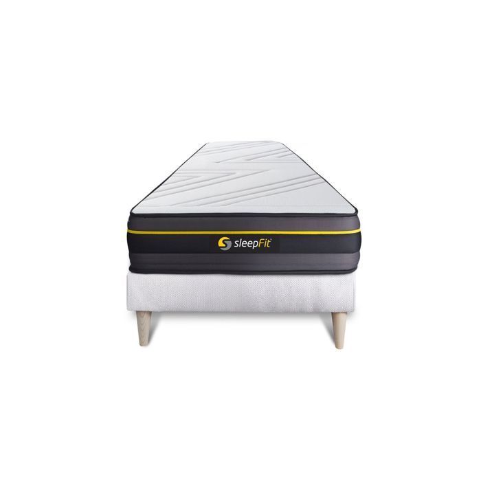 Base de cama y colchón de espuma viscoelástica ACTIVE 90x190