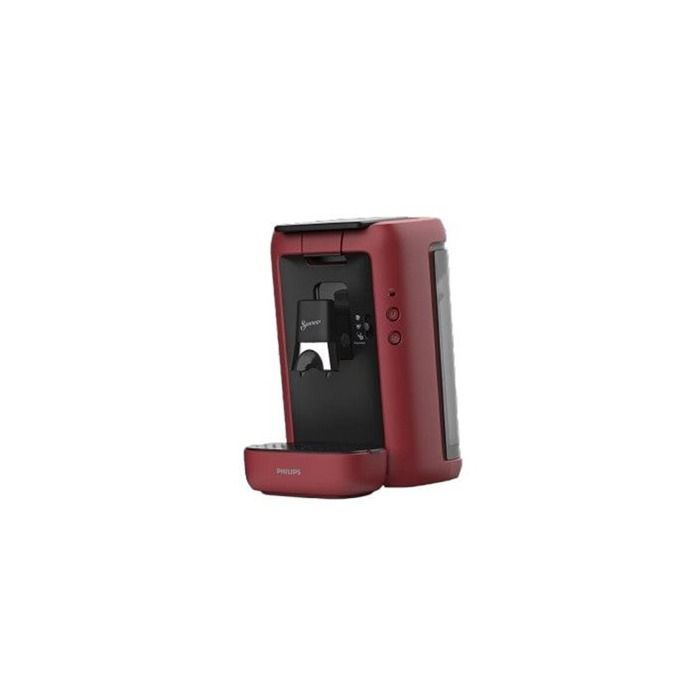 Koffiezetmachine met capsules - Philips - Senseo® Maestro - Waterreservoir van 1,2 liter - Rood - Fabrieksgarantie