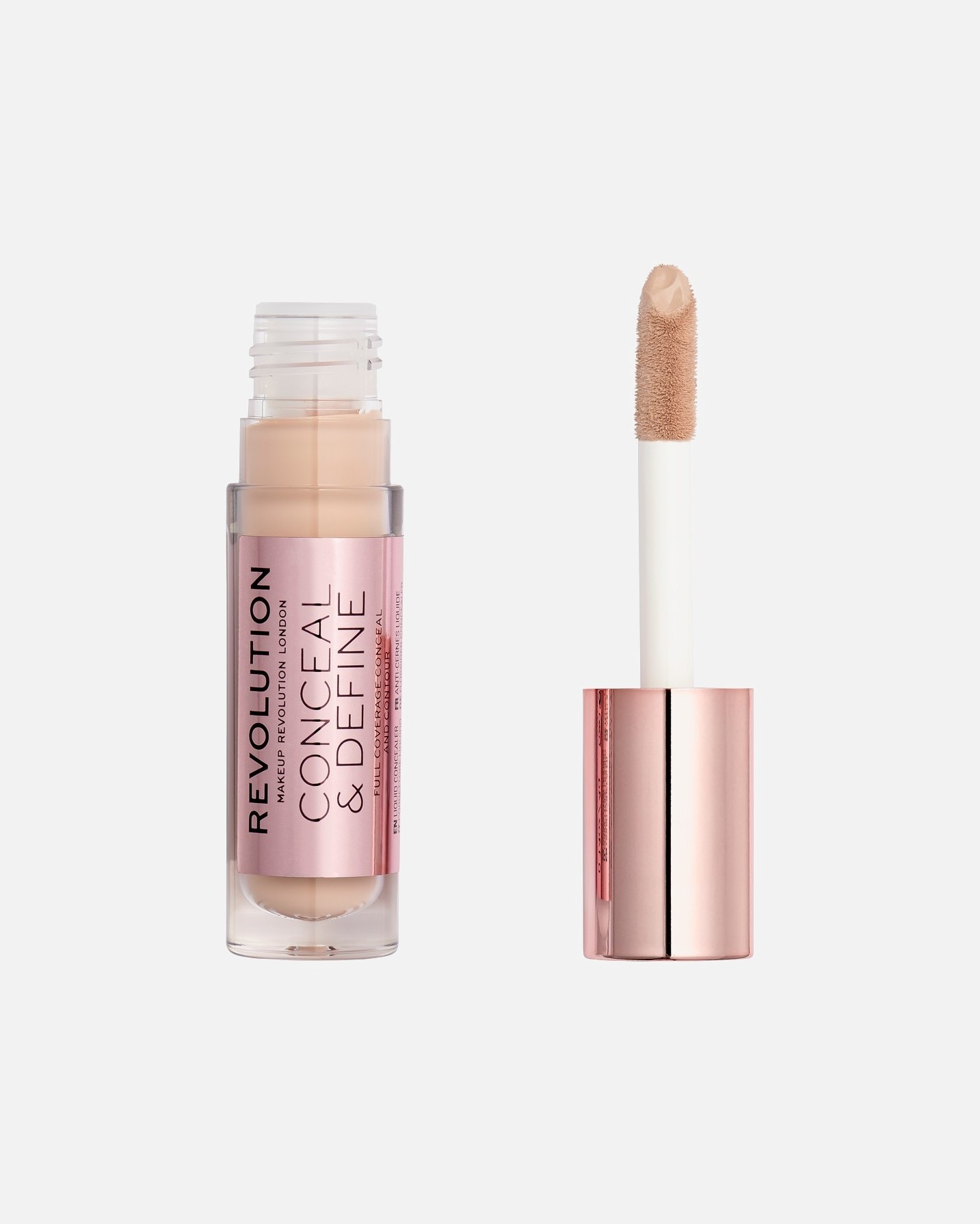 „Revolution Concealer“ maskuoklis „Conceal Define“ – 4 ml