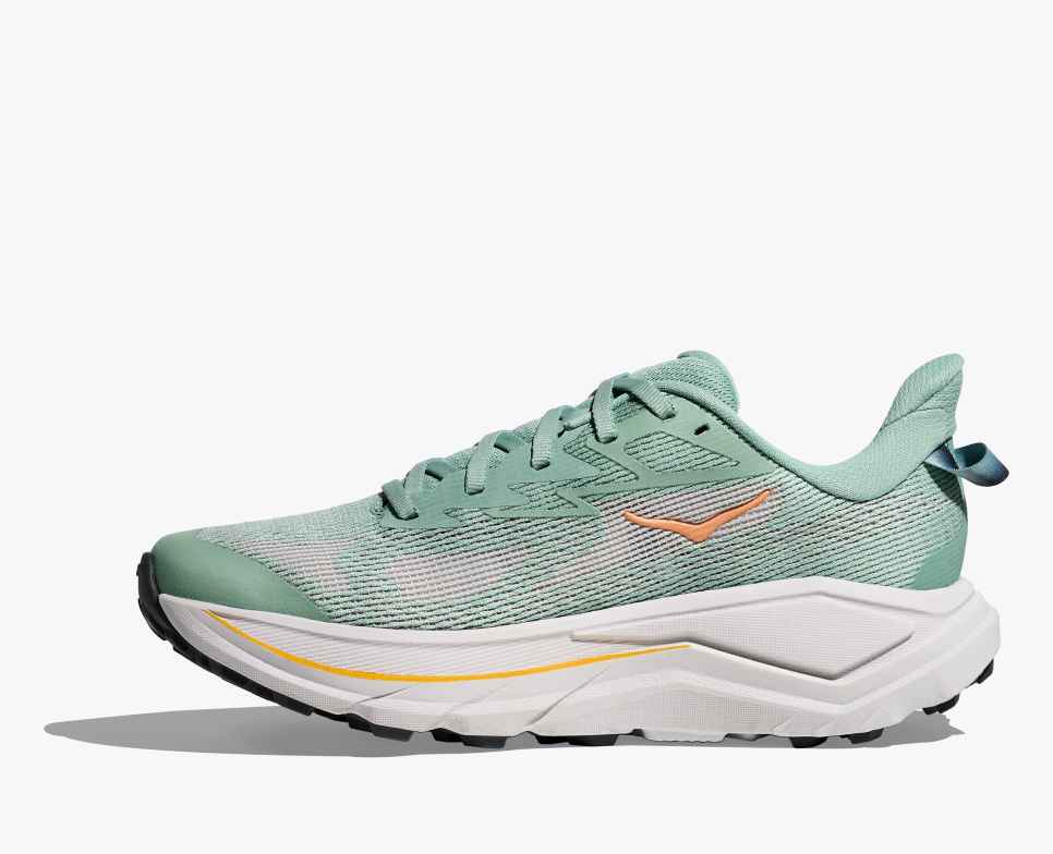 HOKA Challenger 8 Jade / Gris Cósmico
