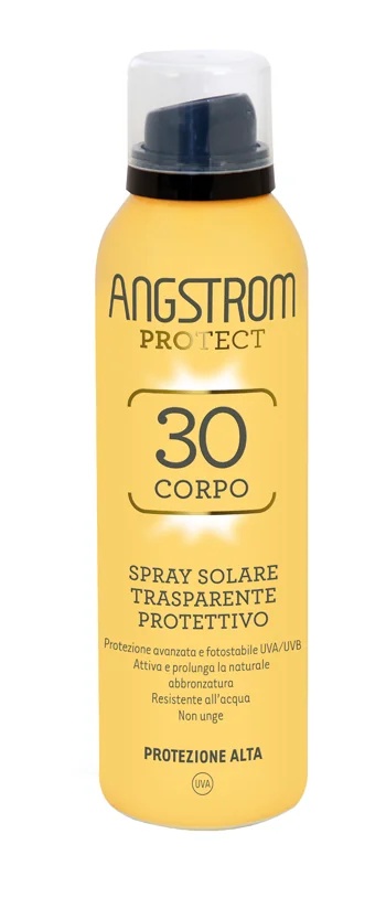 ANGSTROM PROTECT Protetor Solar Corporal Transparente em Spray Angstrom FPS 30 150 ml