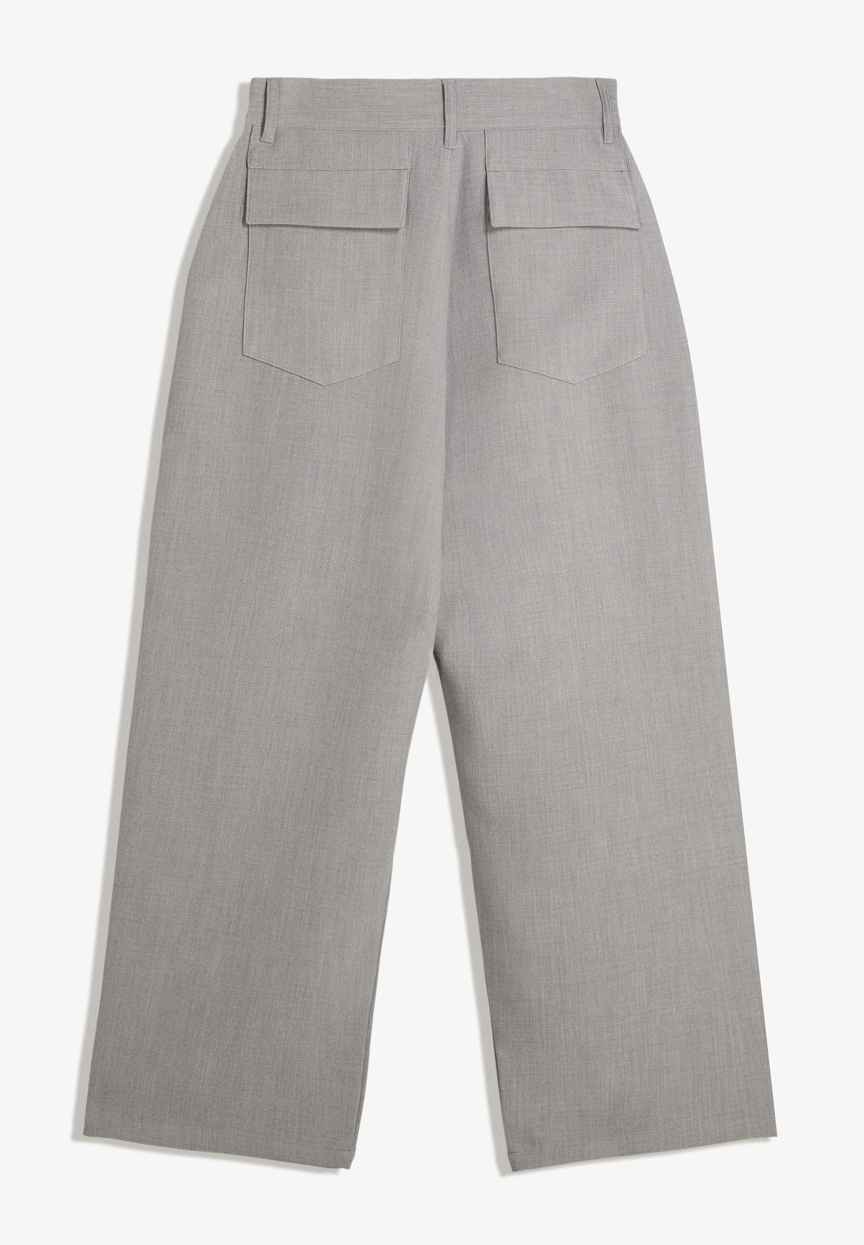 Bershka SUPER BAGGY kelnės - tamsiai pilkos