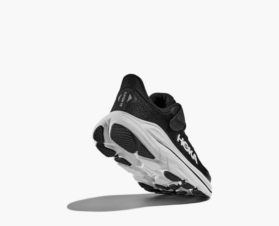 HOKA Clifton 10 Nero/Bianco
