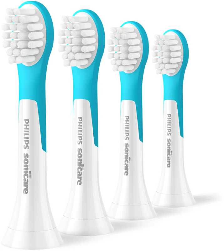 Cabeças de substituição Philips Sonicare For Kids Mini 3+ HX6034/90 para escova de dentes infantil
