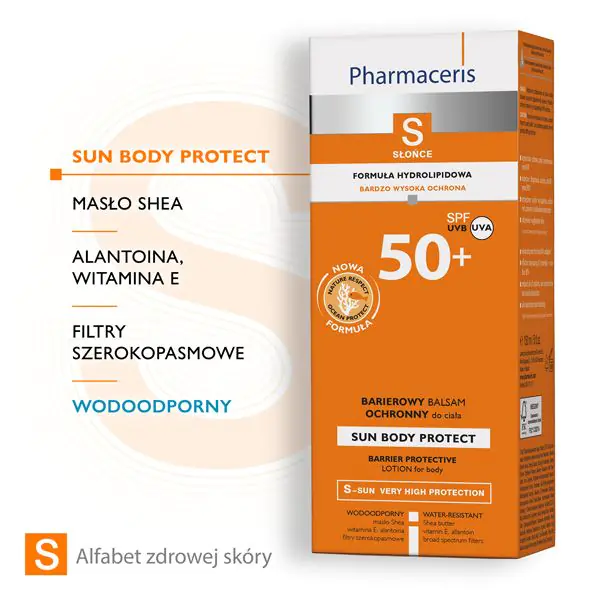 Pharmaceris S Hydrolipidowy balsam ochronny do ciała SPF50+