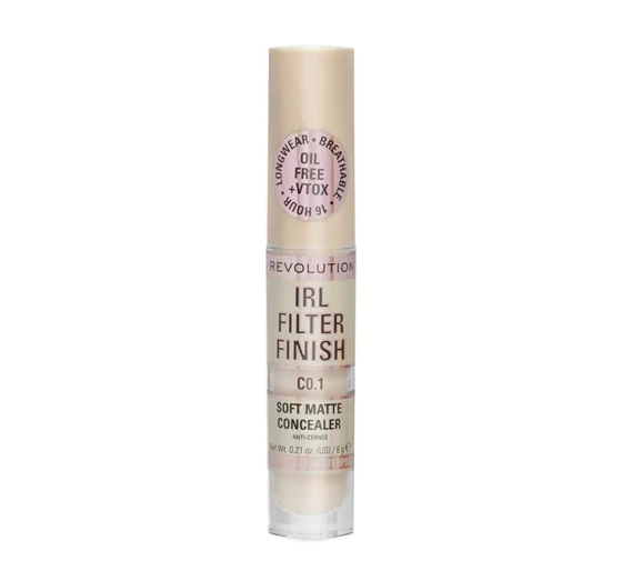 Makeup Revolution IRL Filter Finish korektor do twarzy C0,1 6g