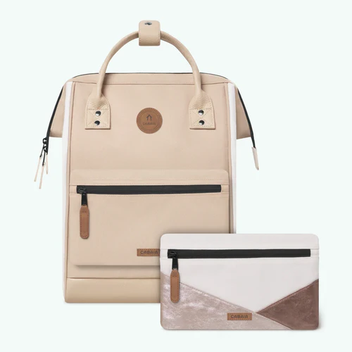 Cabaia Adventurer Medium ryggsekk Arcachon beige